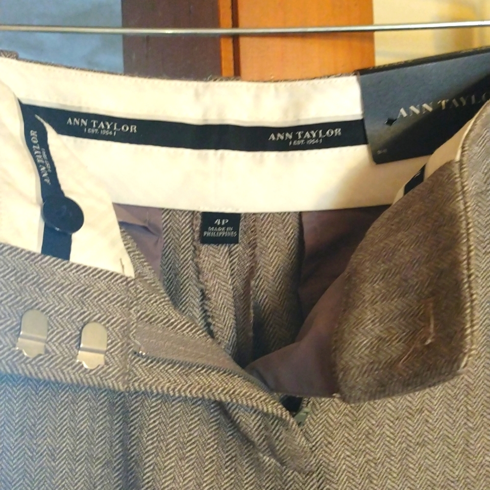 Ann Taylor Trousers Business Gray .
